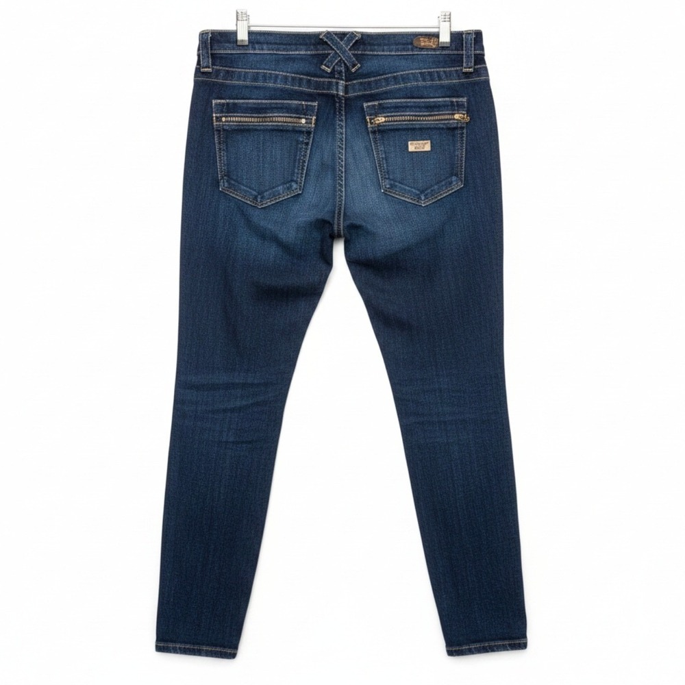 Anthropologie Freedom of Choice Organic‎ Cotton Zipper Ankle Skinny Jeans Sz 12